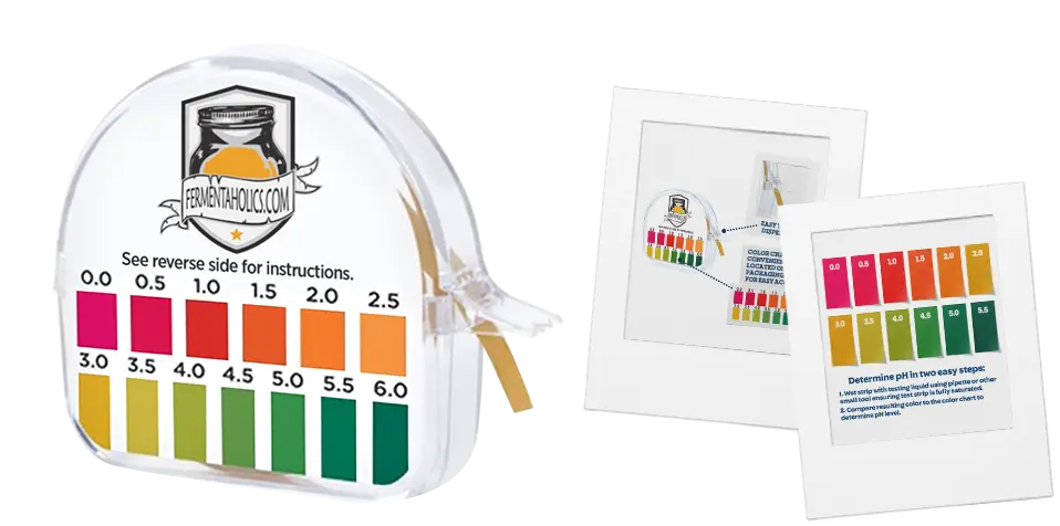 Rolled Ph Test Strips