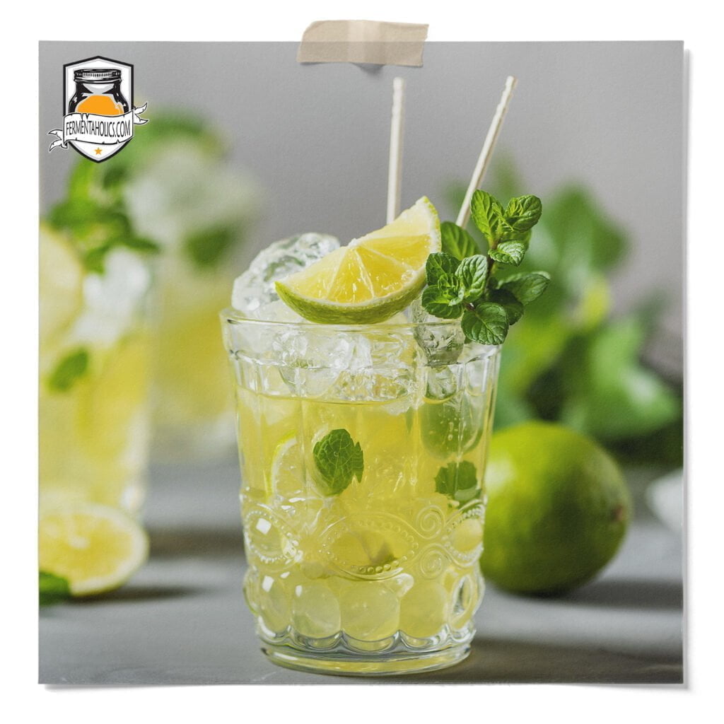 Ginger Mojito Kombucha