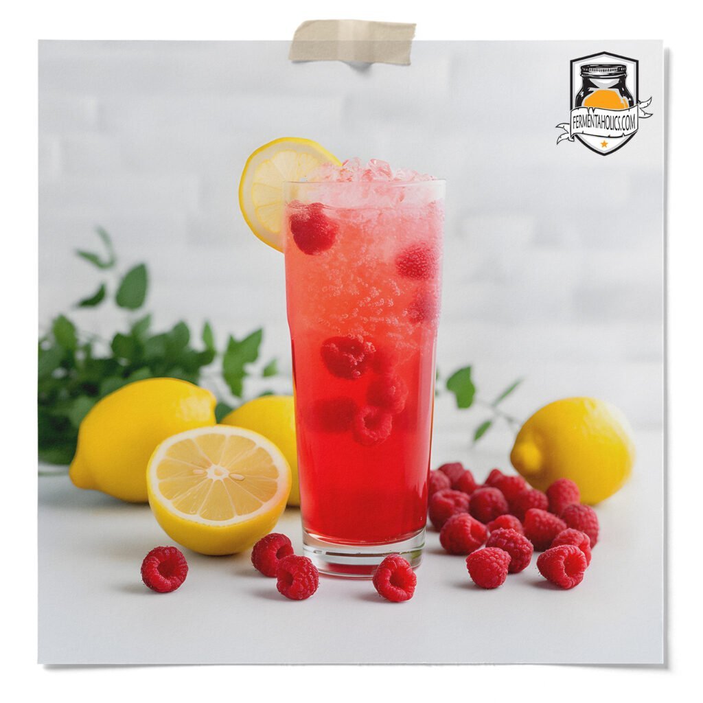 Raspberry Lemonade Kombucha