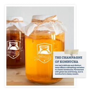Printed Gallon Jar for Kombucha Brewing