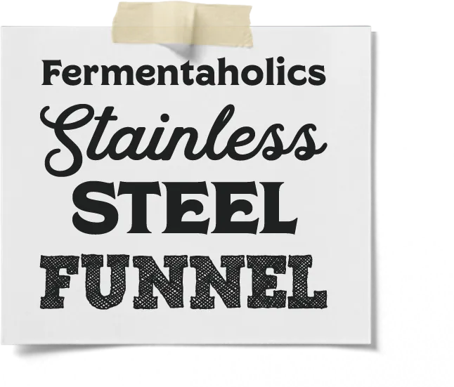 Fermentaholics Stainless Steel Funnel