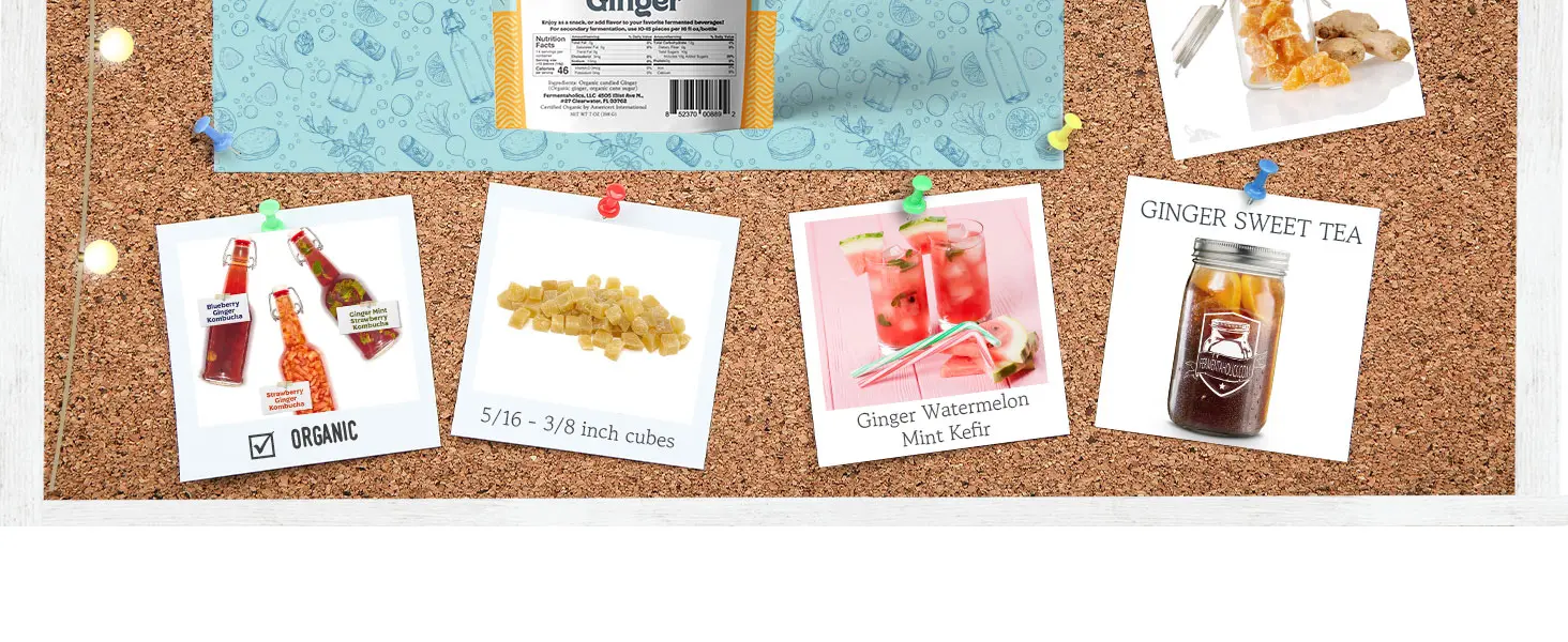 Dried Candy Ginger