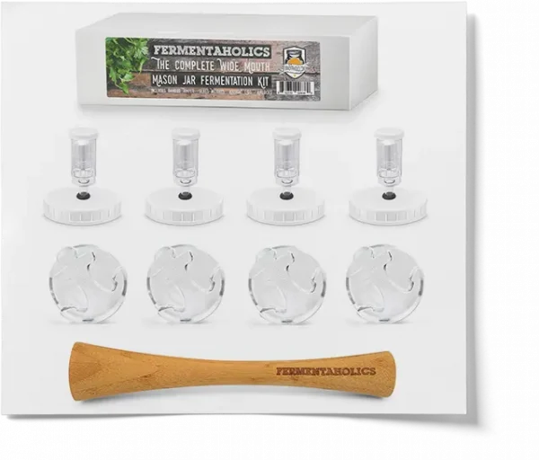 Complete Wide Mouth Mason Jar Kit