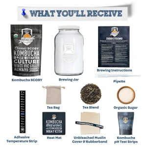 Deluxe Kombucha Starter Kit