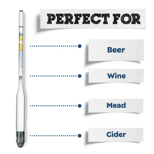 Hydrometer With Plastic Test Jar