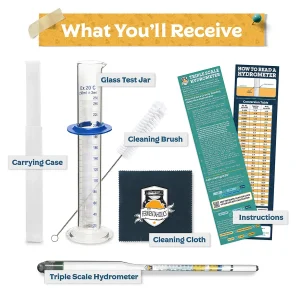 Complete Hydrometer With Test Jar