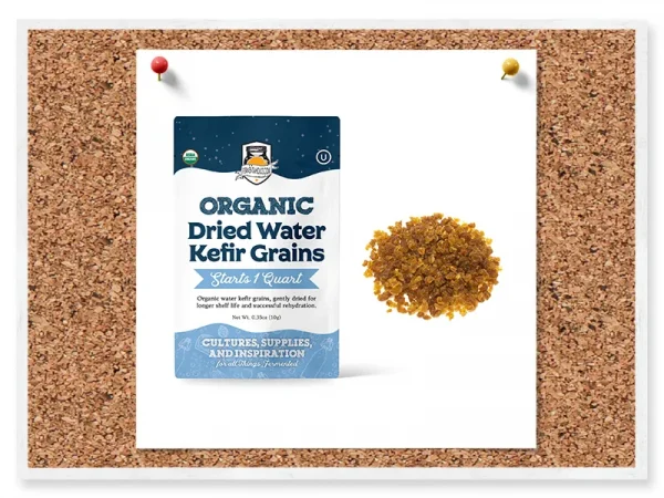 Dehydrated Water Kefir Grains