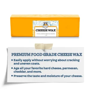 Orange Wax for Cheese