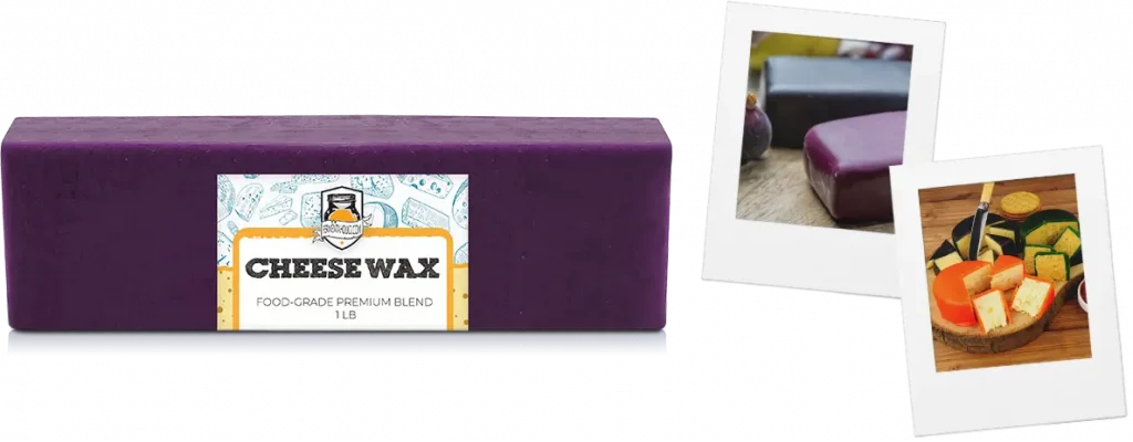Cheese In Purple Wax