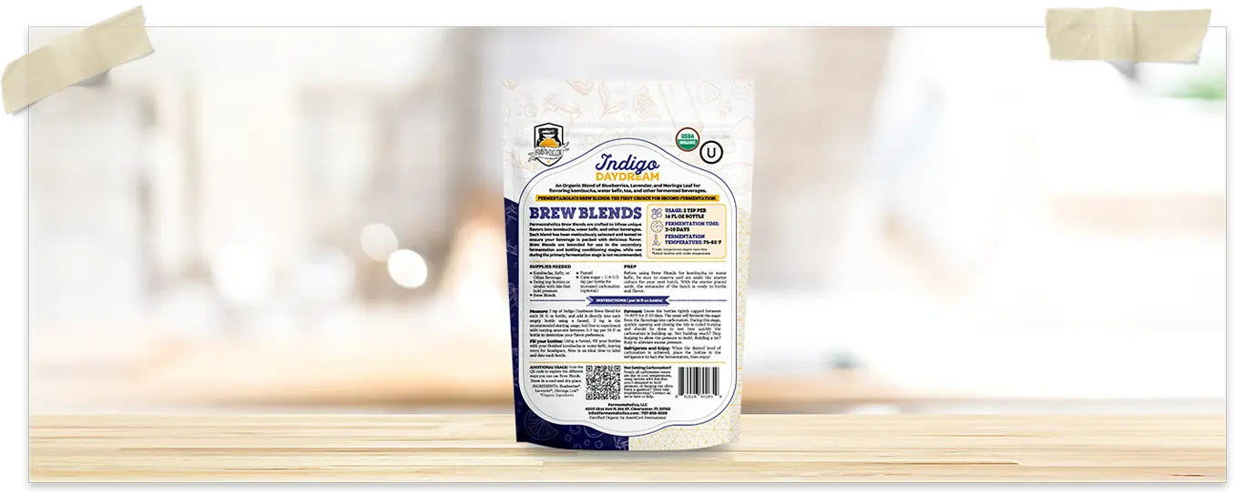 Indigo Daydream Second Ferment Flavor