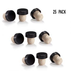 Reusable Wine T-Corks - 25 Pack