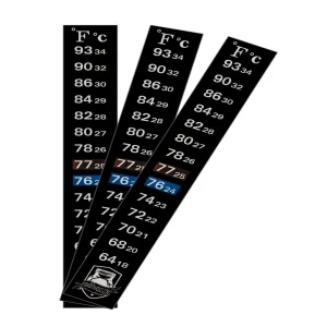 Adhesive Temperature Strip 64-93F