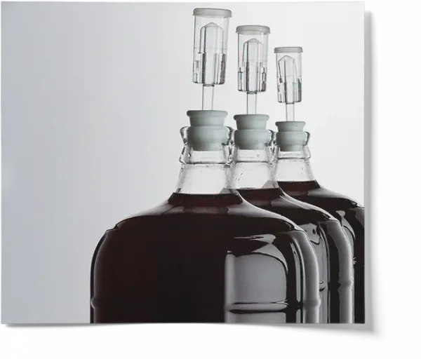 Drilled Bottle Rubber Stopper
