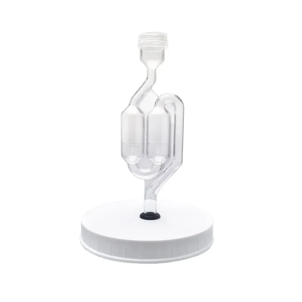 Airtight One Gallon Standard Fermentation Lid Gasket With S Airlock