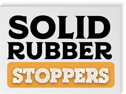 Solid Rubber Stopper