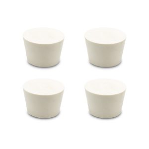 Solid Rubber Stopper - 4 Pack