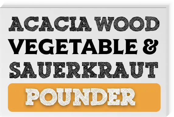 Acacia Wood Tamper
