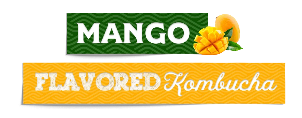 Mango Flavored Kombucha