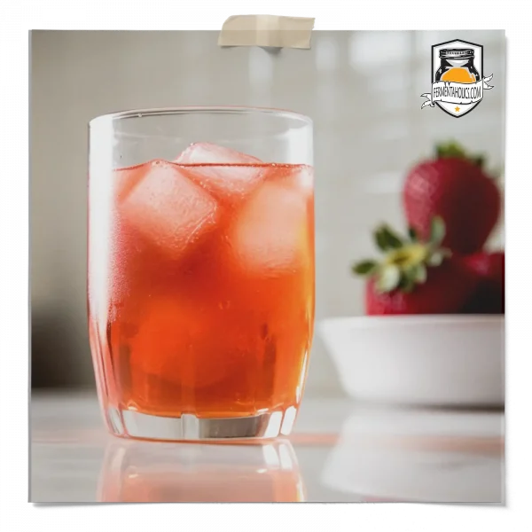 Strawberry Ginger Kombucha