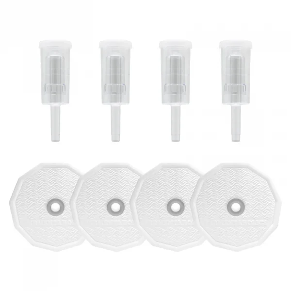 4-Pack Wide Mouth Mason Jar Fermentation Lids With 3-Piece Airlocks