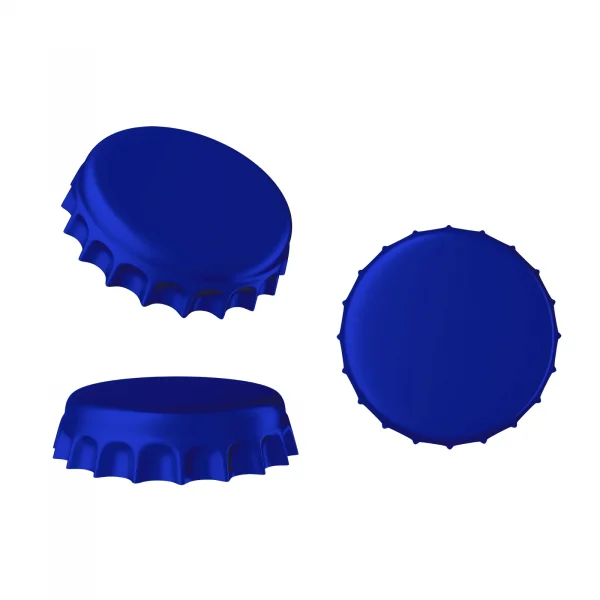 Blue Bottle Caps