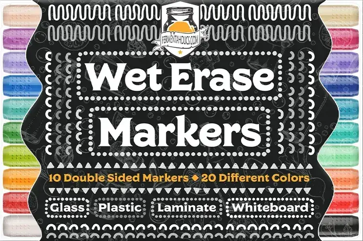 Double Sided Wet Erase Markers