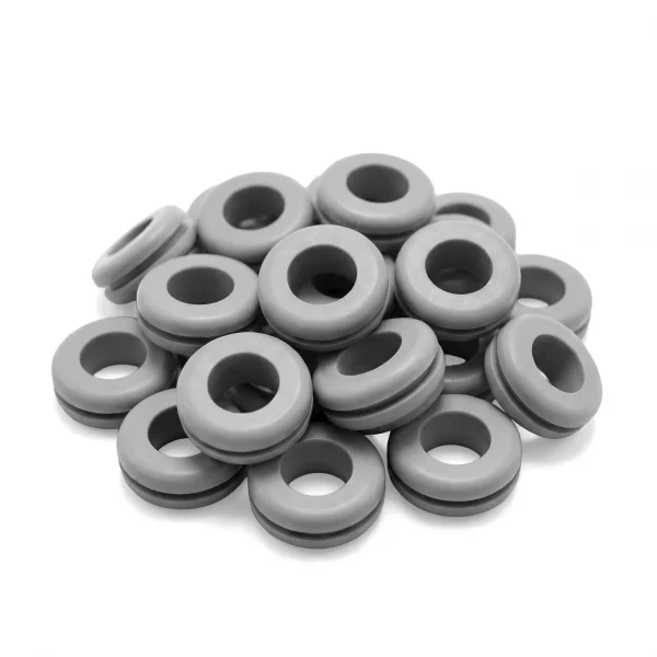Gray Rubber Grommets