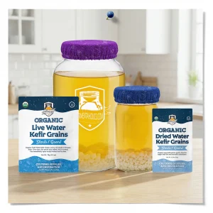 Assorted Water Kefir Fermentation Cloth Cover