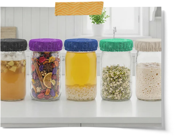 Wide Mouth Mason Jar Covers