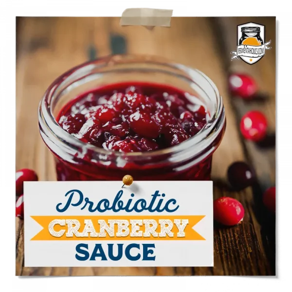 Probiotic Cranberry Sauce